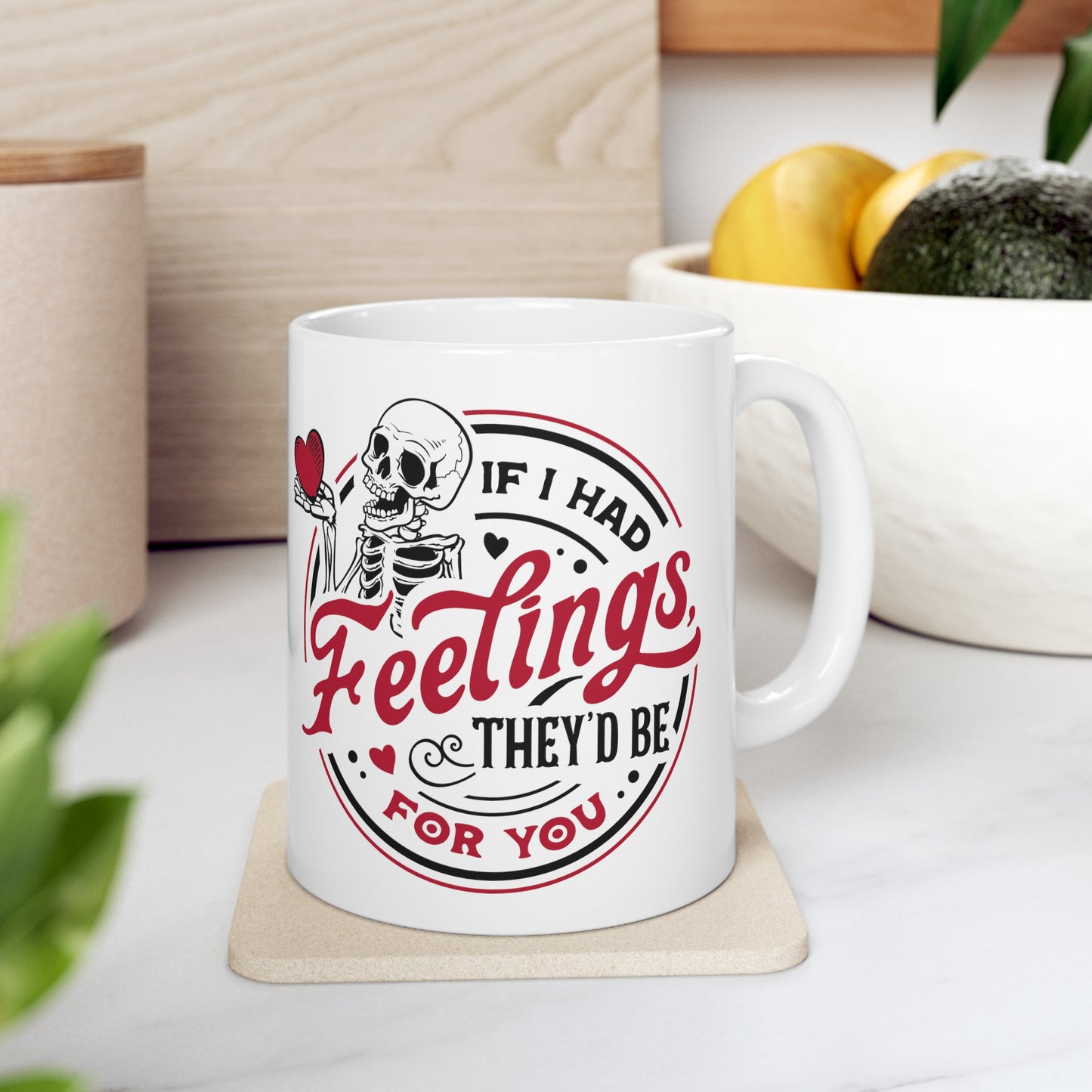 Feelings Ceramic Mug 11oz