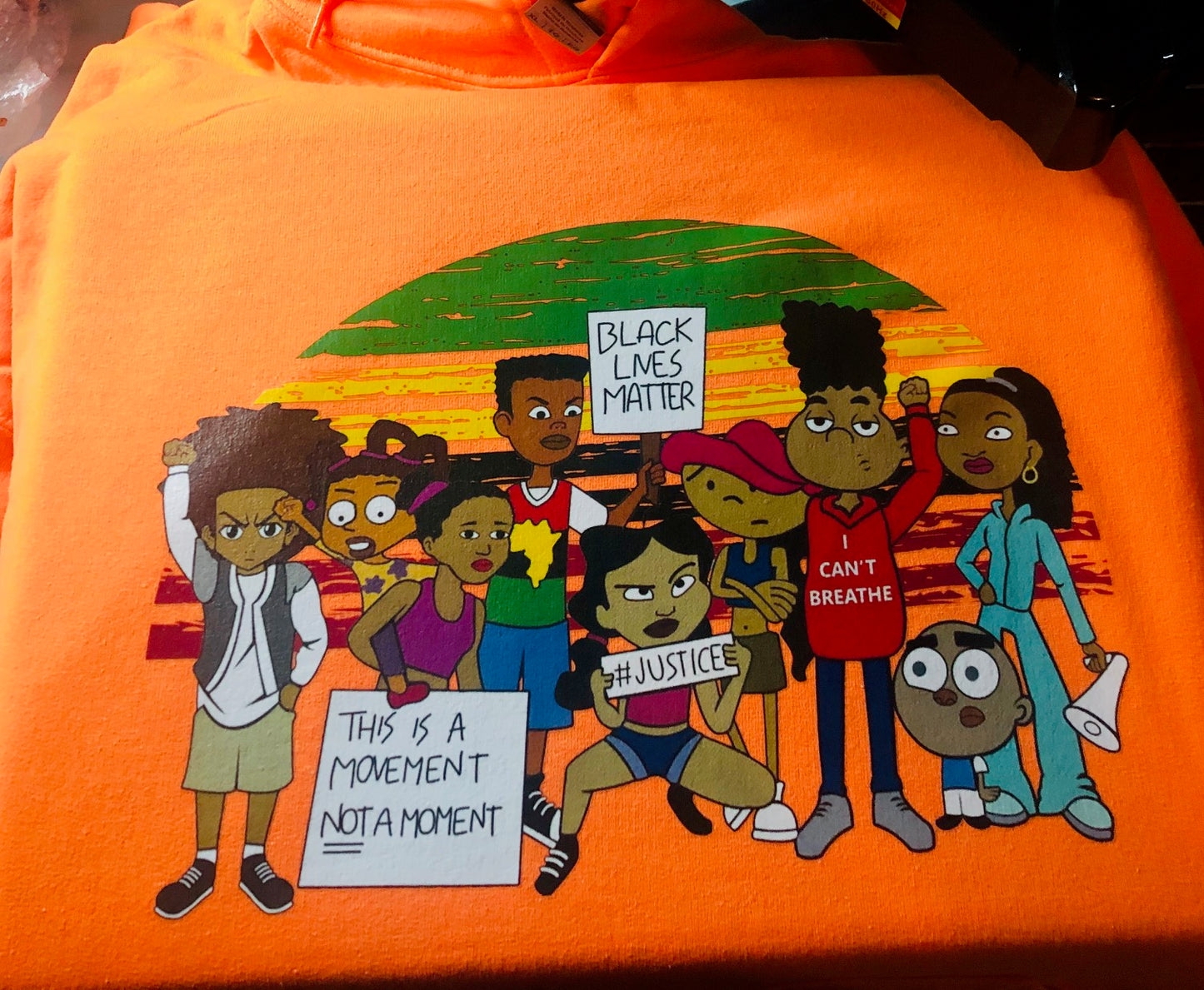 BLM 90's Cartoon Hoodie