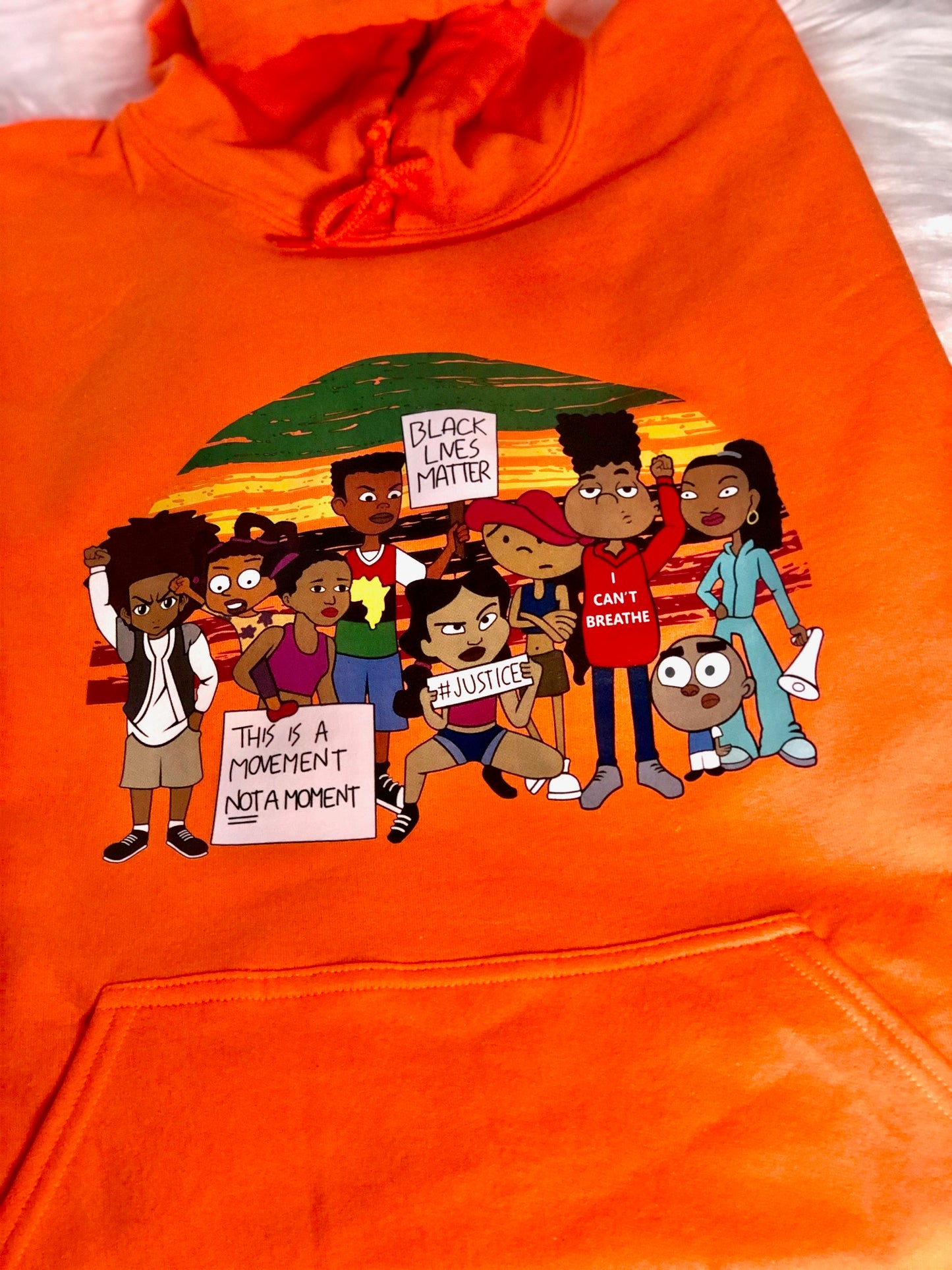 BLM 90's Cartoon Hoodie