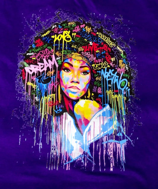 Dream Love Live Afro Graffiti