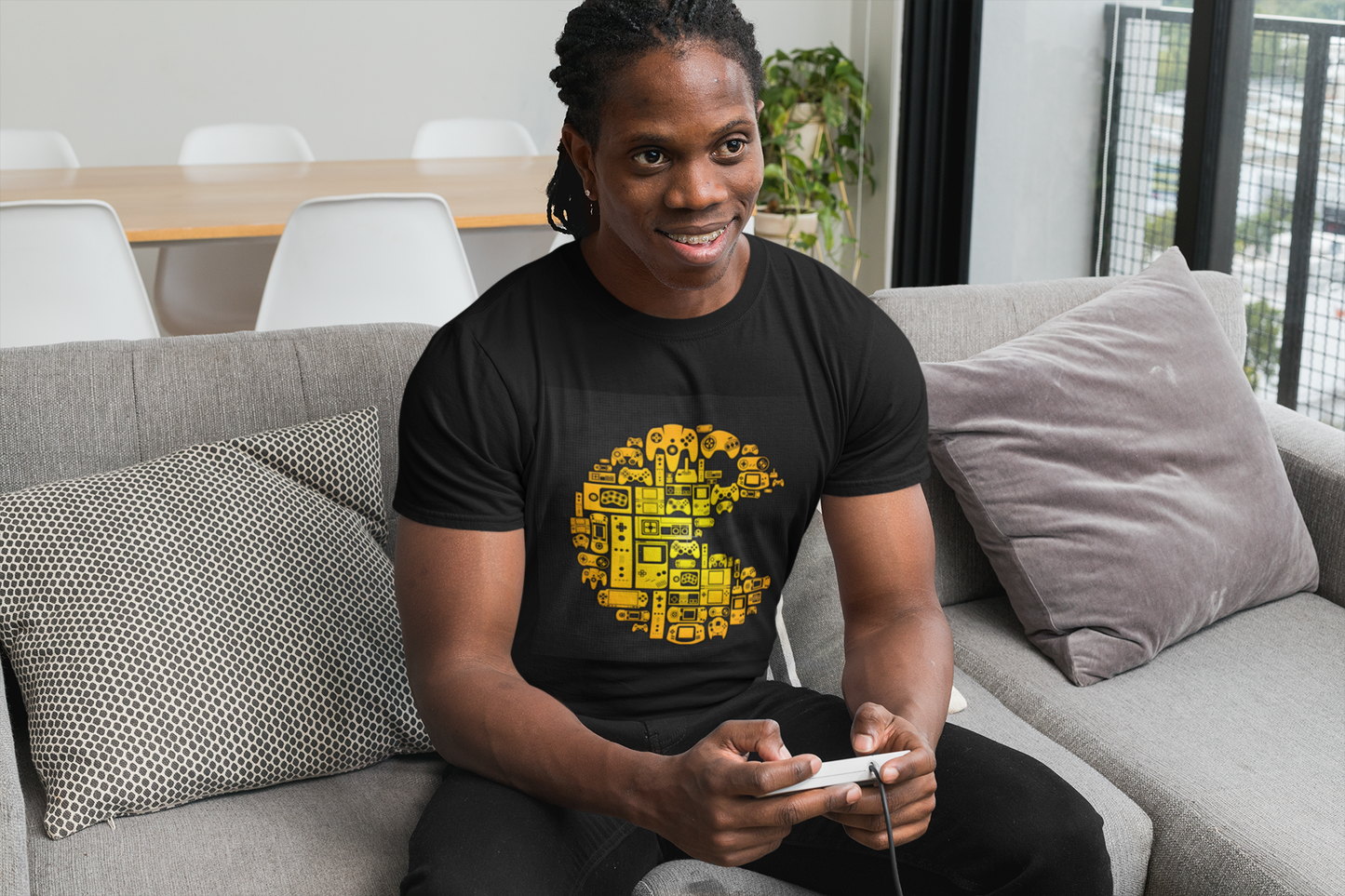 Pac Man Controller Collage